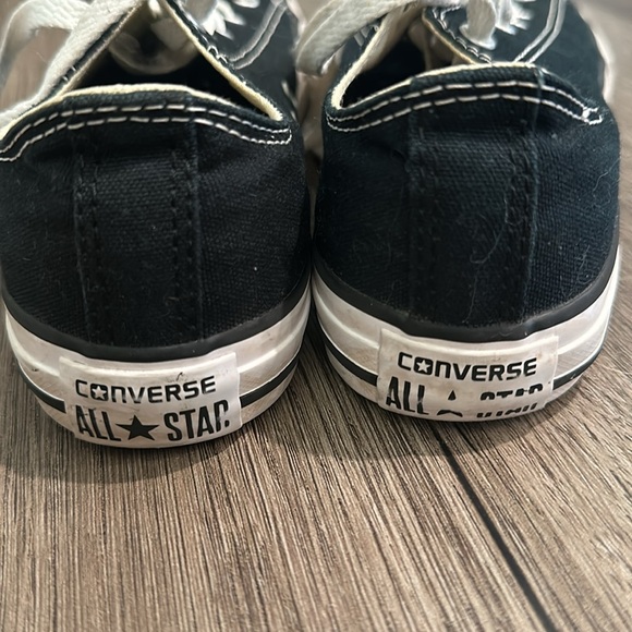 Black Converse Low Top Shoes - Picture 5 of 5